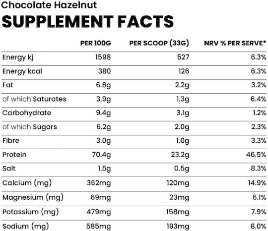 10X Athletic Whey Protein Milk Chocolate Flavor 23gr