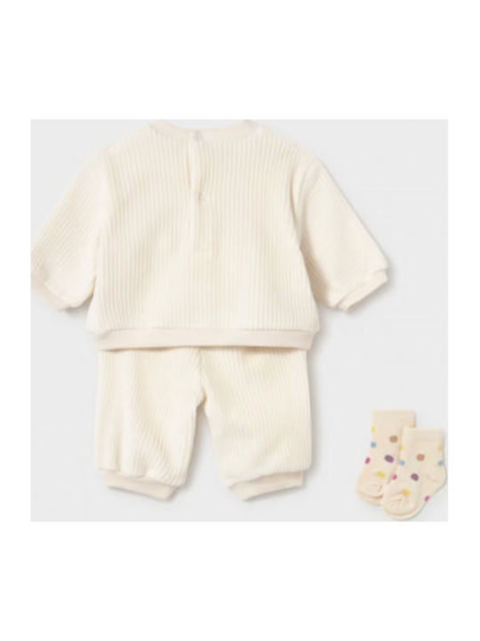 Mayoral Set Pentru Copii Cu Pantaloni Iarnă 2 Bucăți Catifea Mayoral Set Pentru Copii Cu Pantaloni Iarnă 2 Bucăți Catifea