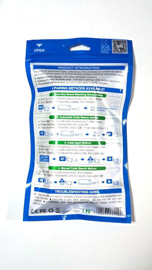 Universal Remote Control for Air Conditioner