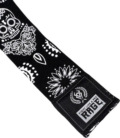 Μπαντάζ Rage Skull Black