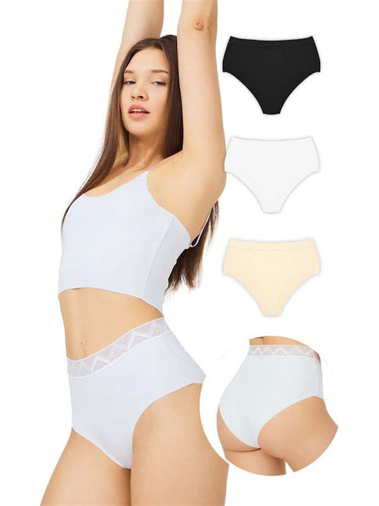 Set Bikini 3 Τεμαχίων Ψηλόμεσων Set Bikini 3 Τεμαχίων Ψηλόμεσων
