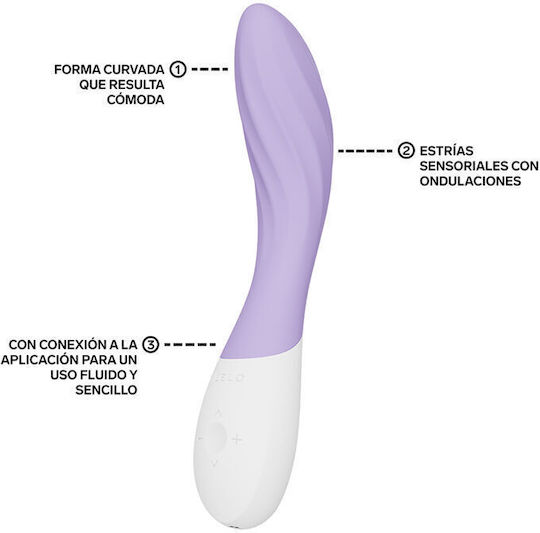 Lelo Mona G-Spot Vibrator with Remote Control Lilac