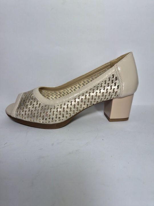 Gold Pumps