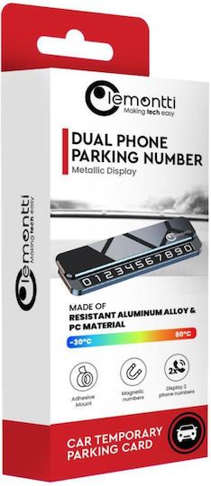 Lemontti Temporary Parking Card
