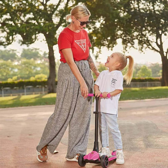 ePRO Kids Scooter 3-Wheel with LED Lighting for 8+ Years Pink