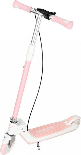 Trike Fix Scuter Copii Pliabil 2 Roți Cu Iluminare LED Pentru 8+ Ani Roz