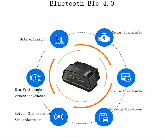 Auto Diagnosewerkzeug OBD 2 mit Bluetooth
