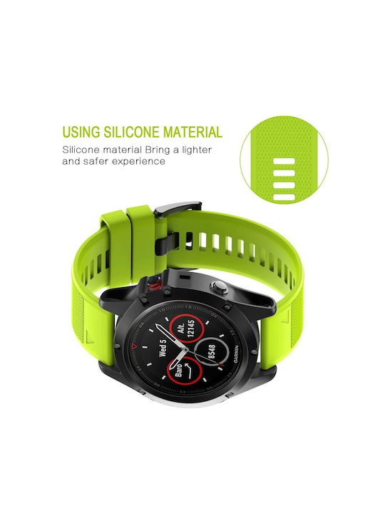 Silicone Strap Orange Garmin Instinct 2S