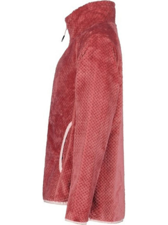 Fleece Επένδυση Παιδικό Φούτερ Rasberry