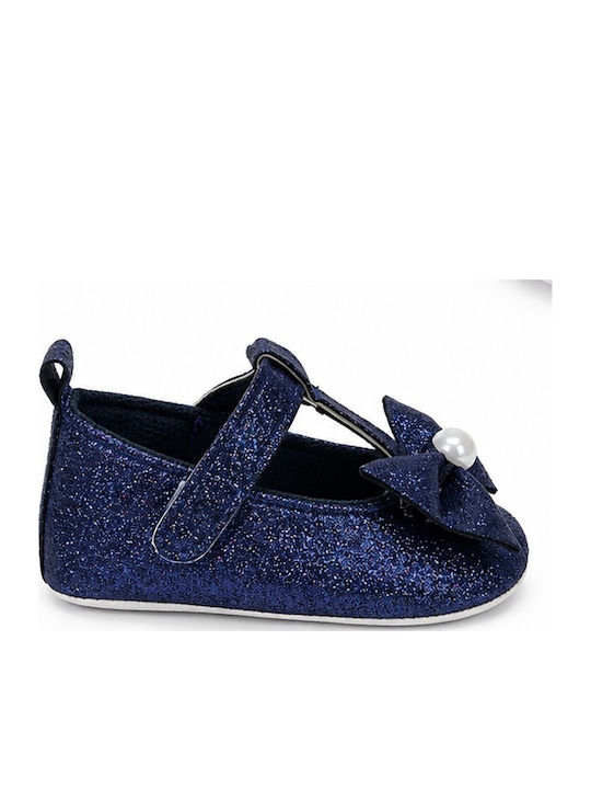 Panino Weiche Sohlenschuhe für Babys Ballerinas Blau