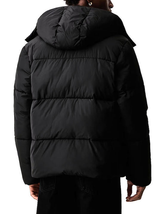 Karl Lagerfeld Μπουφάν Puffer Μαυρο
