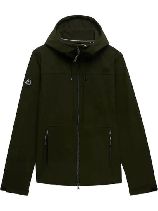 Superdry Trekker 3 σε 1 Μπουφάν Softshell Olive Green
