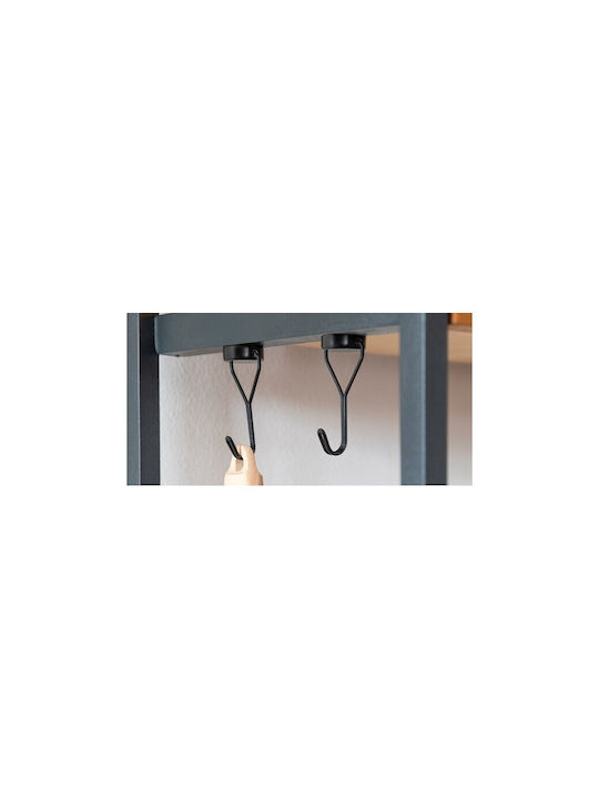 Inofix With Screws 1.9x0.6cm Black
