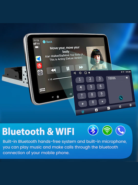 Junsun Radio Auto 1 DIN (Bluetooth/USB)