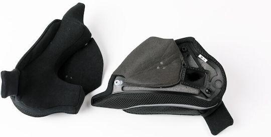 Sp.cheek Pads.top Clima Comfort.xl-xxl-xxxl.25 Mm.black.std Xxl Ncom.n120-1 Nolan