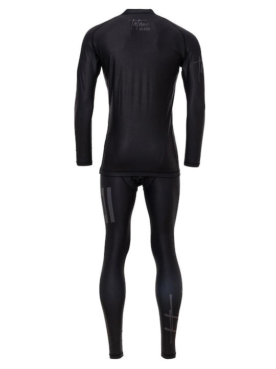 Tatami Fightwear Lang Männer Kampfsport Leggings Schwarz