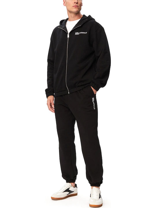 Sweatpants with Elastic Black