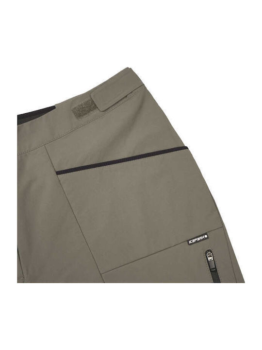 Icepeak Herren Lang Bergsteigerhose Grau