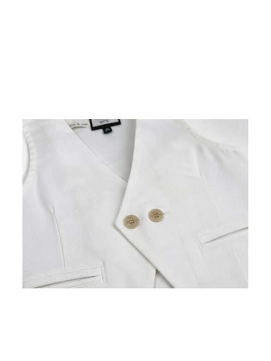 Kids Vest White