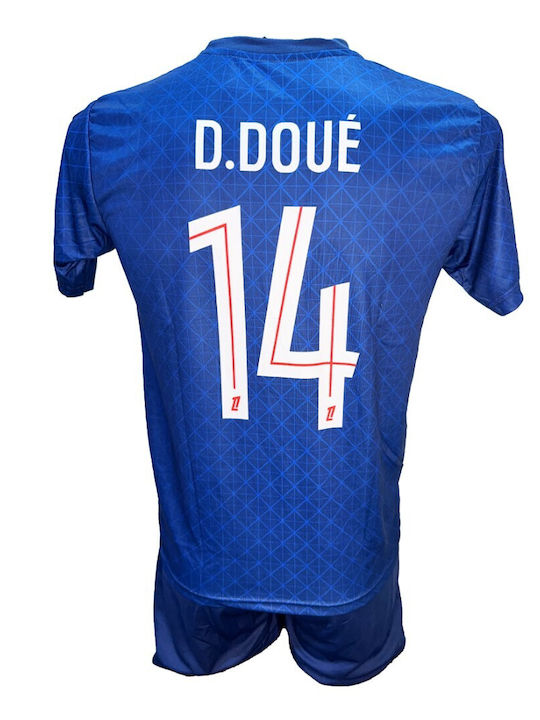 Set de fotbal pentru copii Due Psg Albastru Albastru Set de fotbal pentru copii Due Psg Albastru Albastru