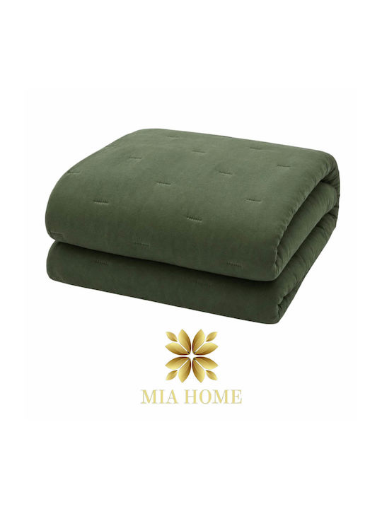 Mia Home Шалте Преголяма Маслинено Зелено 220x240см