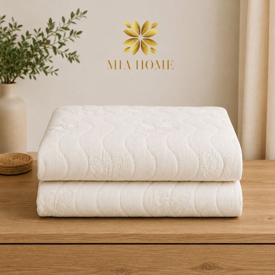 Mia Home Шалтета Подредба Голямо Двойно Бяло 220x240см 3 Бройки