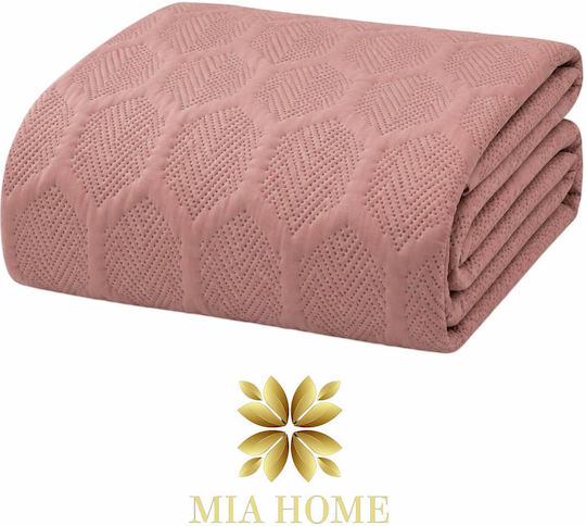 Mia Home Шалте Голямо Двойно Розово 220x240см