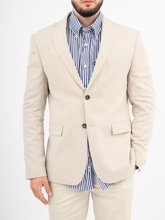 Sommer Herrenanzugsjacke Beiges