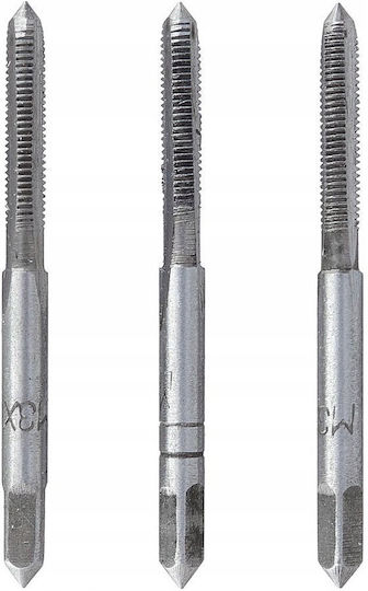 Geko Handgewindebohrer Set M3 X 0,5mm 3 Stück