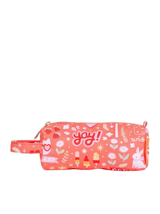 A Little Lovely Company Fun School Set Pink 23.5 x 10 x 30cm