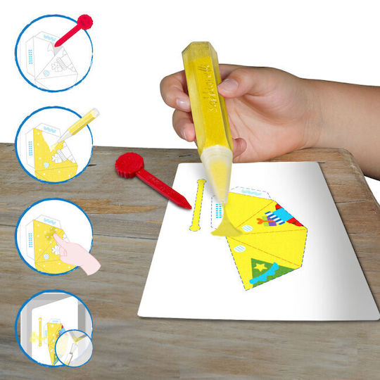 Offer Sabbiarelli Christmas Set 3D Star Cards Poster Calendar Painting Marble Powder