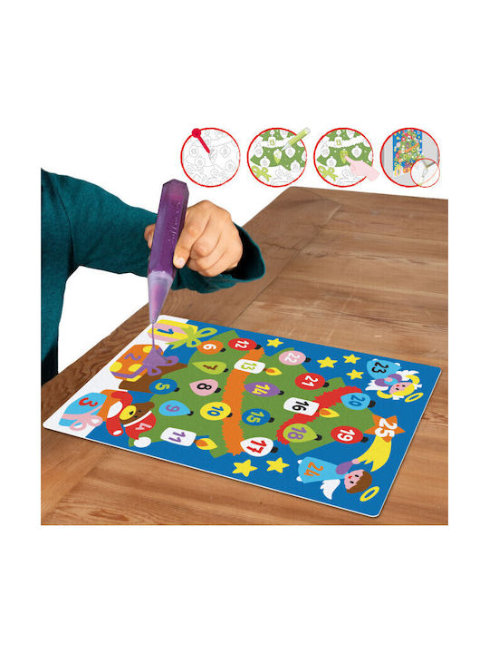 Sabbiarelli Poster Malerei Marmorstaub Kalender Advent 5+