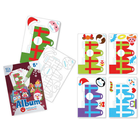 Offer Sabbiarelli Christmas Set 3D Tree 3D Ornaments 3D Flower Painting Marble Powder