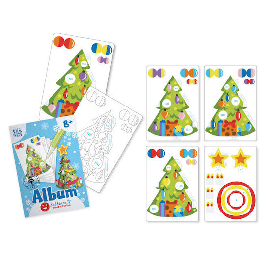 Offer Sabbiarelli Christmas Set 3D Tree 3D Ornaments 3D Flower Painting Marble Powder