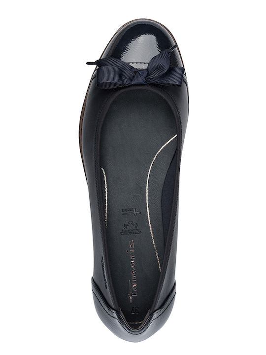 Damen Ballerinas in Blau Farbe