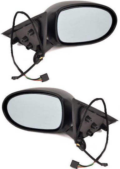 BMW 3 E46 99-05 Sedan Touring Electric Folding Adjustable Heated M3 Look Pair 2 Pieces