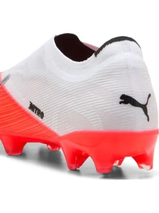 PUMA Ultra Nitro 7 Match Ll FG/AG Football Shoes with Cleats Red
