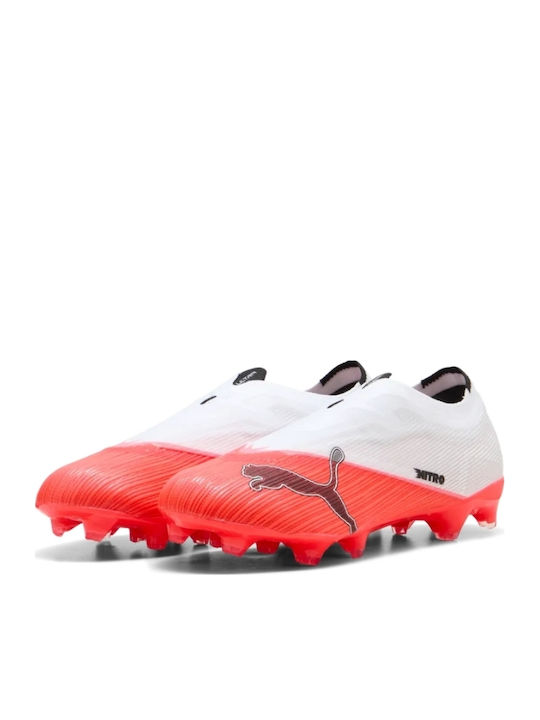 PUMA Ultra Nitro 7 Match Ll FG/AG Football Shoes with Cleats Red