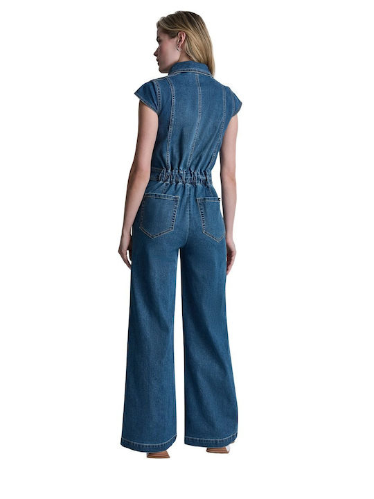 Women's Denim One-piece Jumpsuit Women's