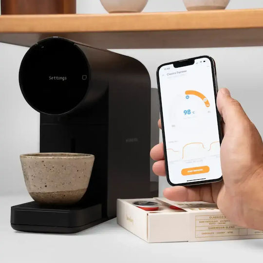 Morning Nespresso Kaffeekapselmaschine Druckreiniger 19bar Schwarze