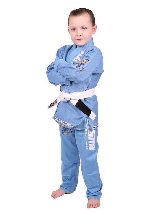Tatami Fightwear Gi Meerkatsu Uniformă Copii Jiu Jitsu Brazilian Neagră