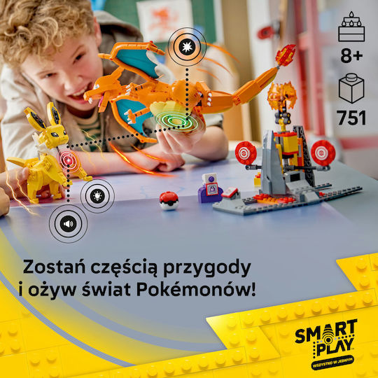 Pokemon Charizard Vs Jolteon The Ultimate Battle pentru 8+ Ani 751 Buc