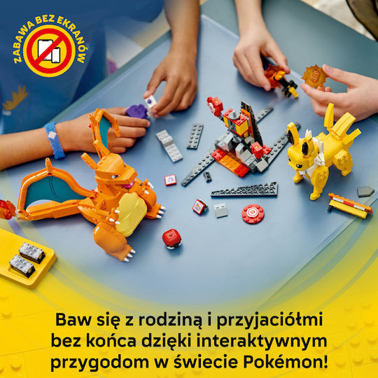 Pokemon Charizard Vs Jolteon The Ultimate Battle pentru 8+ Ani 751 Buc