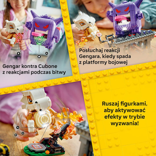 LEGO Pokemon Cubone And Gengar Spooky Showdown за 8+ Години 782 Бр.