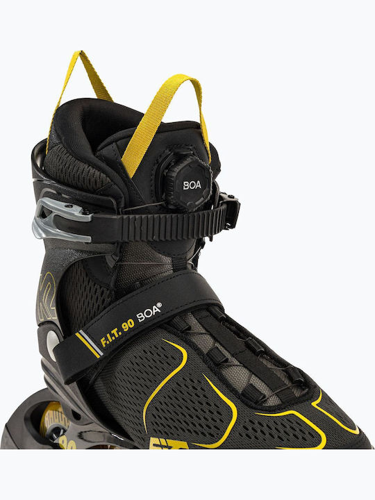 K2 F.I.T Inline Rollers Μαύρα Ενηλίκων