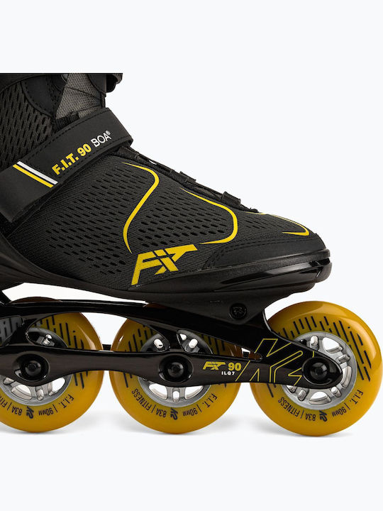 K2 F.I.T Inline Rollers Μαύρα Ενηλίκων