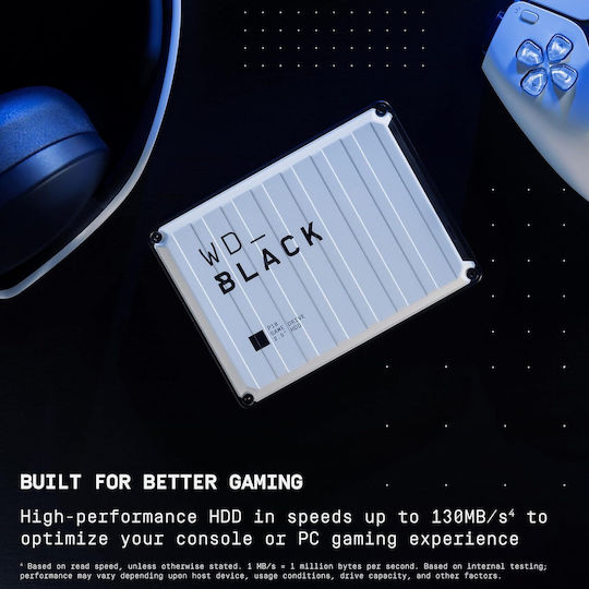 Western Digital WD_Black P10 USB 3.0 Външен HDD 6.1TB 2.5" Черен