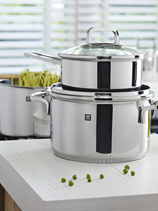 Zwilling J.A. Henckels Stainless Steel Cookware Set 5pcs