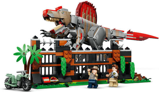 LEGO Jurassic World Spinosaurus Escape за 9+ Години 820 бр