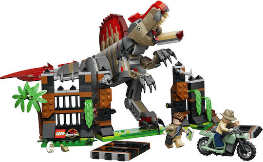 LEGO Jurassic World Spinosaurus Escape за 9+ Години 820 бр